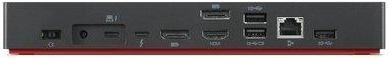 Produktbild Lenovo Universal Thunderbolt 4 Dock (Max displays: 4/Max resolution: 8K/60Hz/Supports: 4x4K/60Hz or 1x8K/1x (1 Ports)