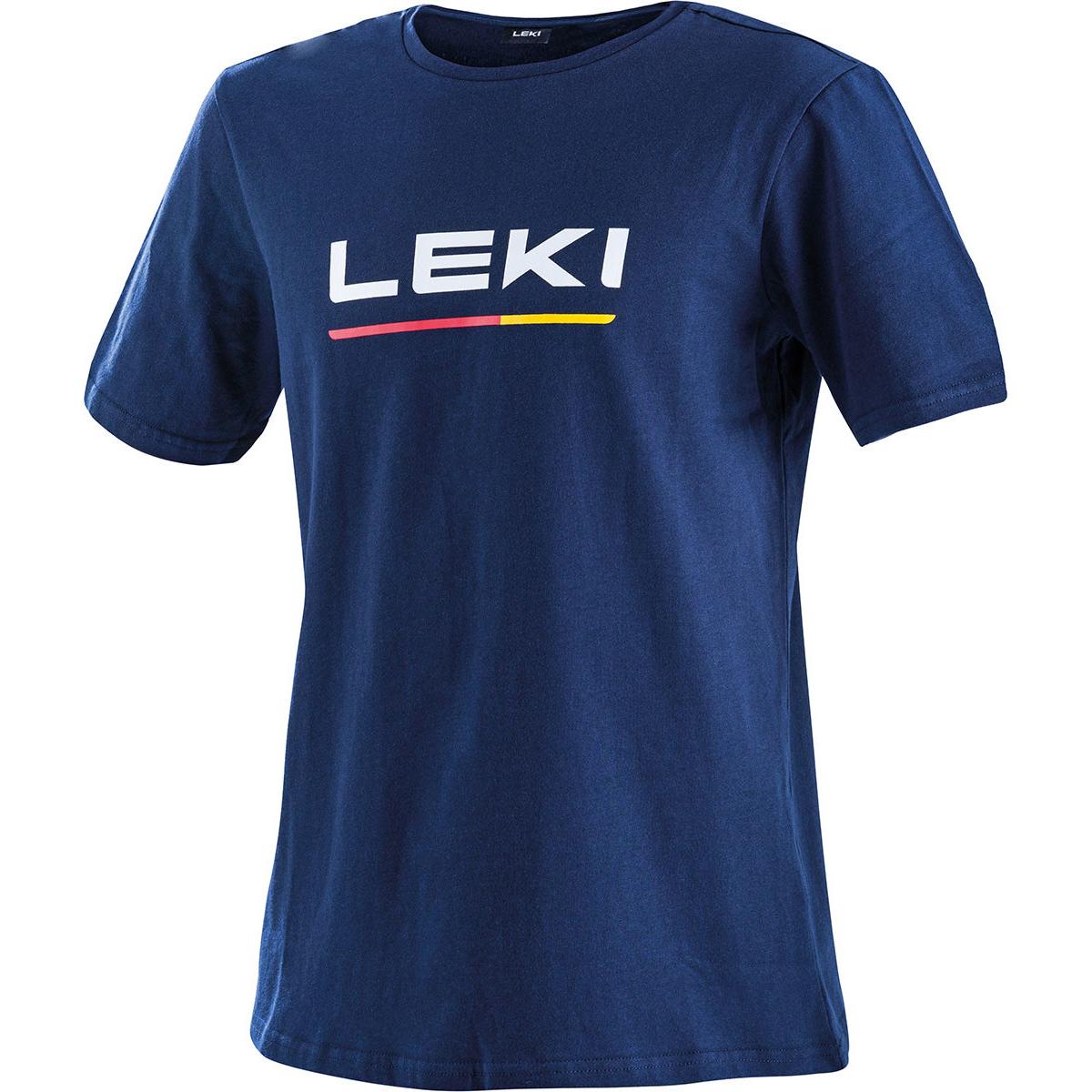 Leki, Damen, Shirt, Logo, Blau, (XXL)