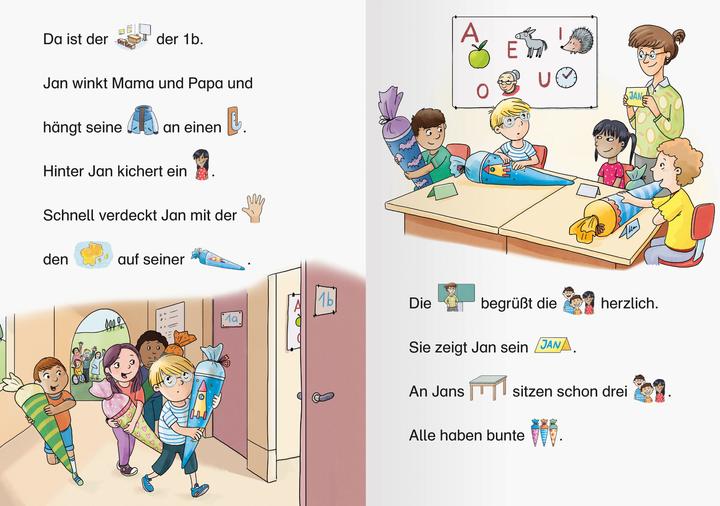 Produktbild Ravensburger Juhu, jetzt bin ich Schulkind! (Deutsch, Sabine Kraushaar, Anja Kiel, Doris Arend, Angelika Penner, Antje Hagemann, Henriette Wich, Elke Broska, Anna-Lena Kühler, Tanja Bürgermeister, 2025)