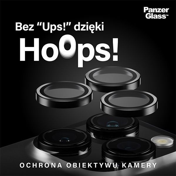 Produktbild PanzerGlass Hoops Camera Lens Protector (1 Stück, Apple iPhone 15 Pro Max, Apple iPhone 15 Pro)