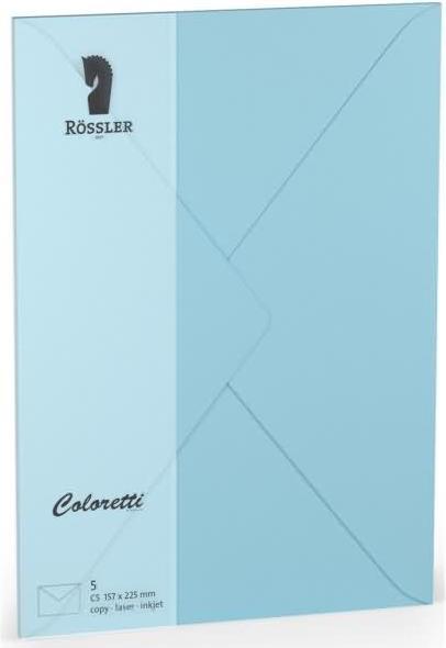 Produktbild Magni Briefumschläge Coloretti C5 5er himmelblau (C5, 5 x)