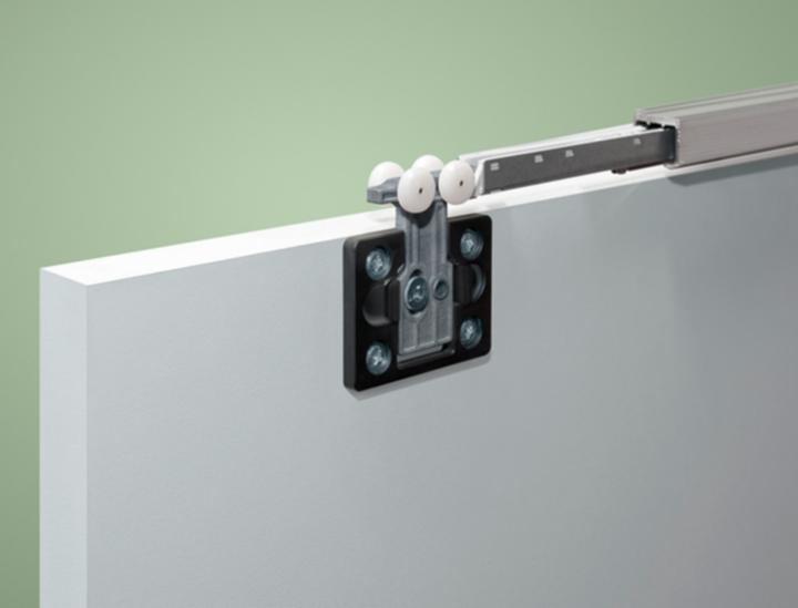 Actual product image HAWA Ammortizzatori per porte scorrevoli Eku H/G 15... 26 kg 057.3173.072