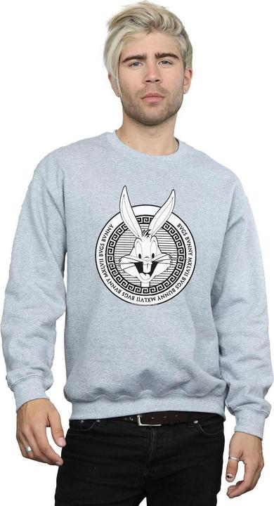 Produktbild Looney Tunes Bugs Bunny Greek Circle Sweatshirt (4XL)