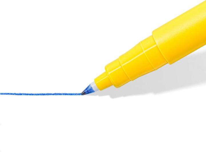 Produktbild Staedtler Noris 307-3 BK2 Fineliner Blau 0.6 mm 2 St. (Blau, 2 x)