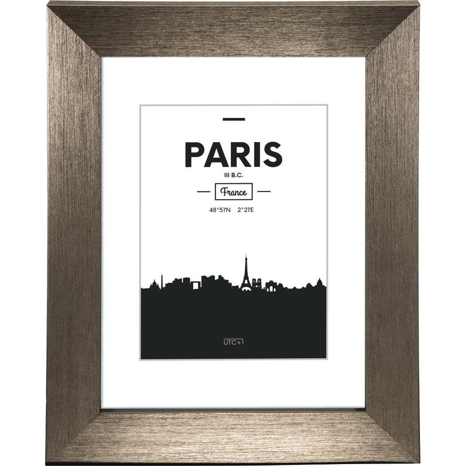 Hama, Bilderrahmen, Kunststoffrahmen Paris, Stahl, 30 (20 x 28 cm)