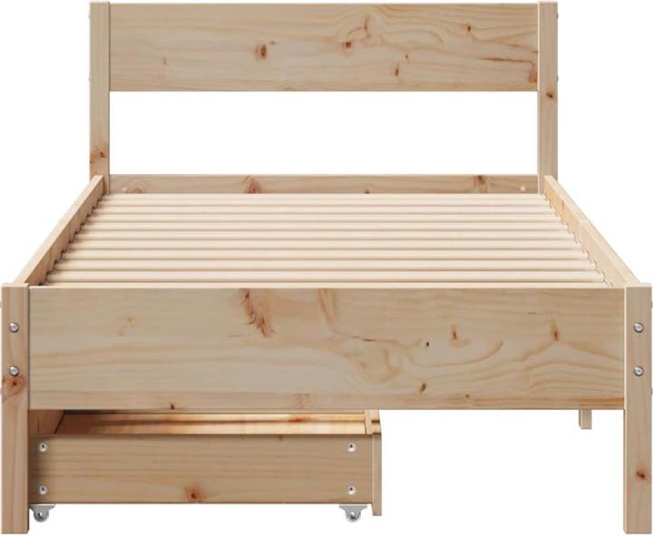 Actual product image vidaXL Bed without mattress 180x200 (180 x 200 cm)