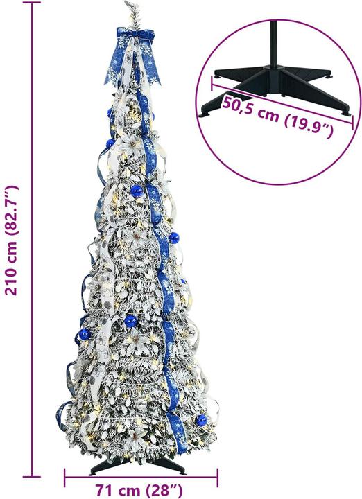 Produktbild vidaXL Künstlicher Baum (210 cm)