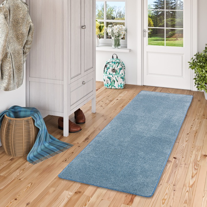 Produktbild Snapstyle Hochflor Velours Läufer Teppich Luna (100 x 300 cm)