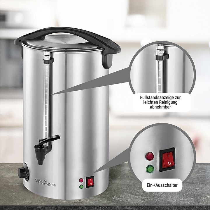 Actual product image Proficook Hot beverage dispenser