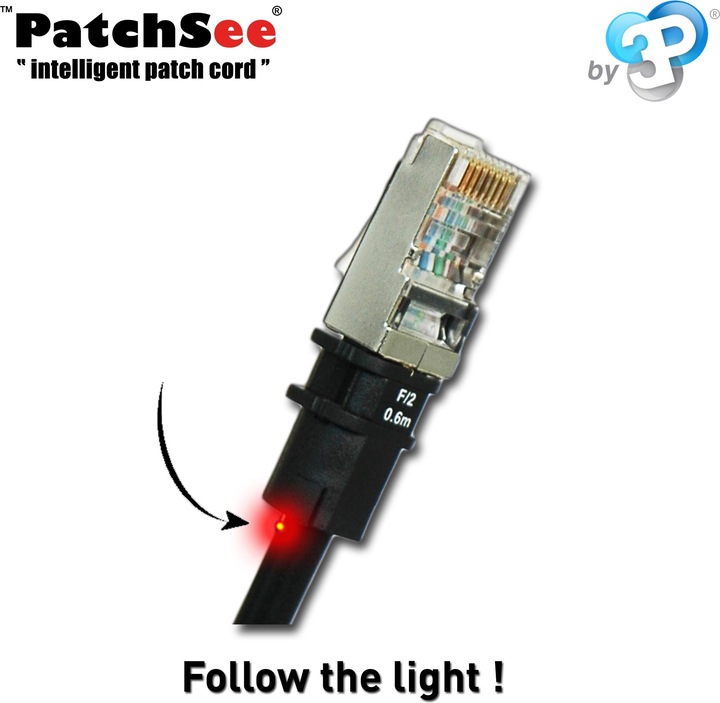 Produktbild PatchSee Netzwerkkabel (FTP, CAT6a, 15.20 m)
