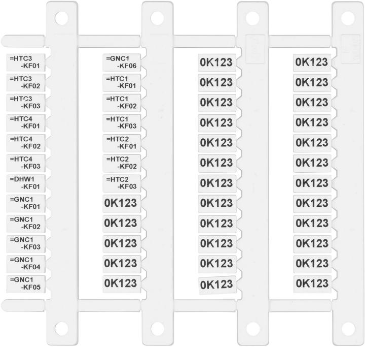 Actual product image Finder Inscription label (Cam bridge)