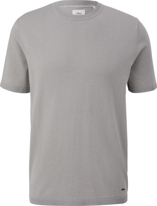 Actual product image s.Oliver Strickpullover Fein gestricktes T-Shirt mit Rippblende (3XL)