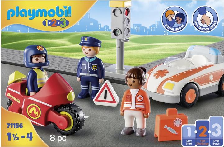 Produktbild Playmobil Helden des Alltags (71156, Playmobil 1.2.3)