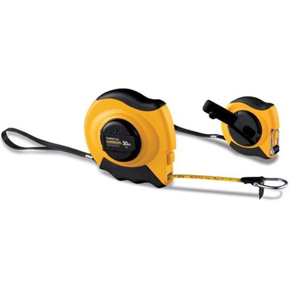 Komelon, Längenmesswerkzeug, Measuring tape FAST BACK LFR30 / H 30 m