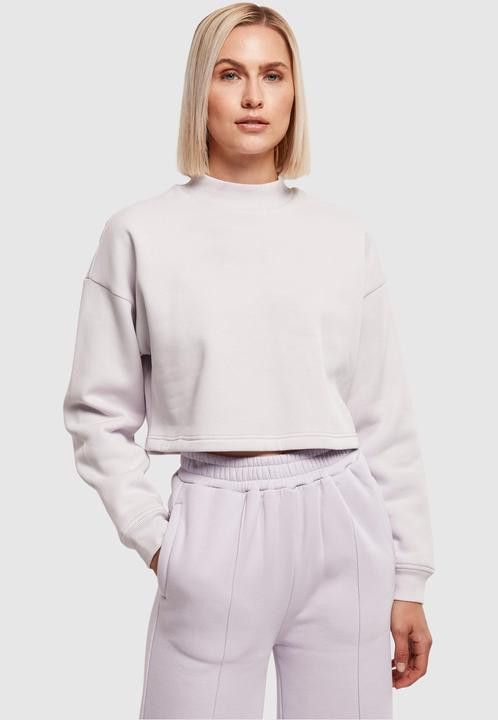 Actual product image Urban Classics Ladies Cropped Oversized Sweat High Neck Crew - 14225 (L)