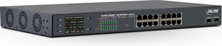 Actual product image InLine 32316P Switch (16 Ports)