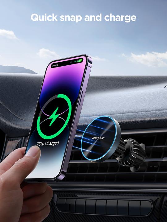 Produktbild Joyroom Magnetic Wireless Car Charger Holder