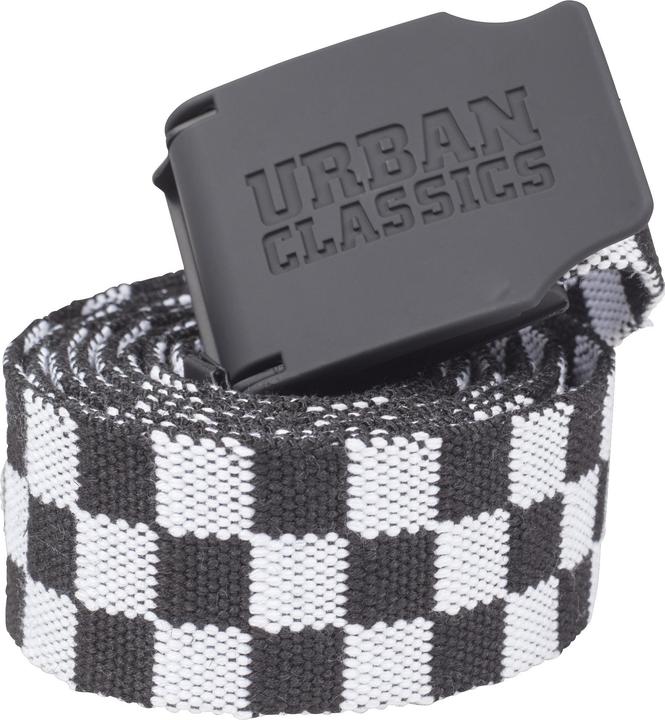 Produktbild Urban Classics UC Canvas Belt Checkerboard 150cm (One Size)