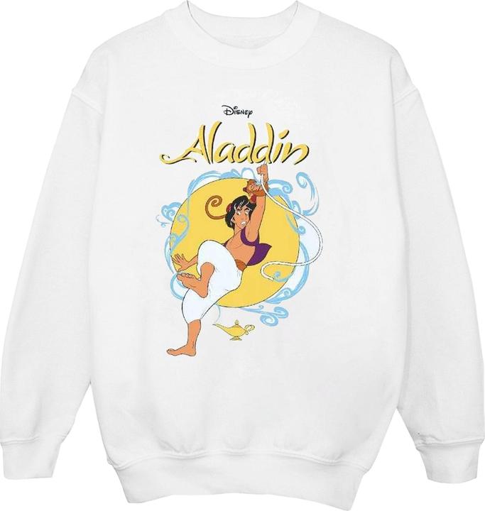 Actual product image Disney Mens Aladdin Rope Swing Sweatshirt (S)