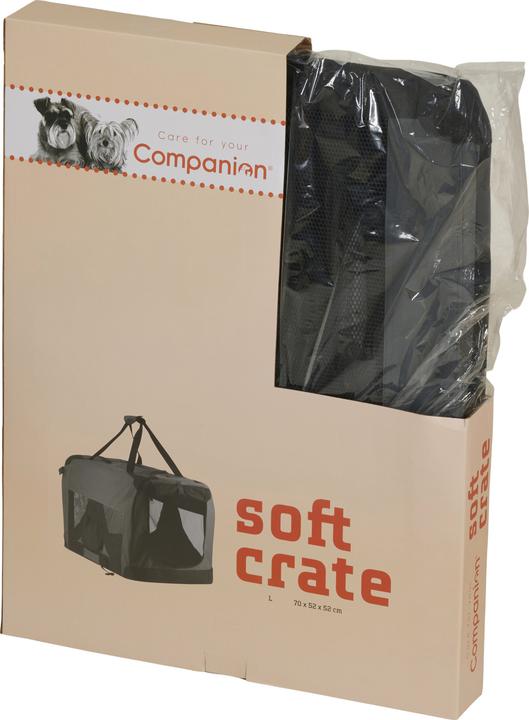 Actual product image Companion Pet Soft Crate grey/black L (Cat)