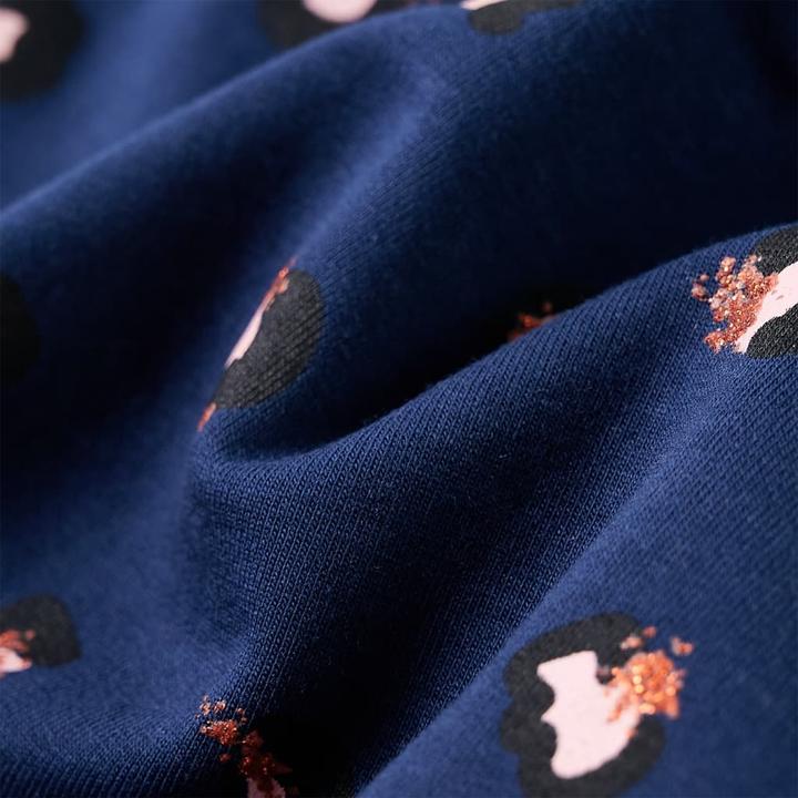 Immagine prodotto VidaXL Maglia con cappuccio per bambini blu navy 104,Materiale: 95 (104)