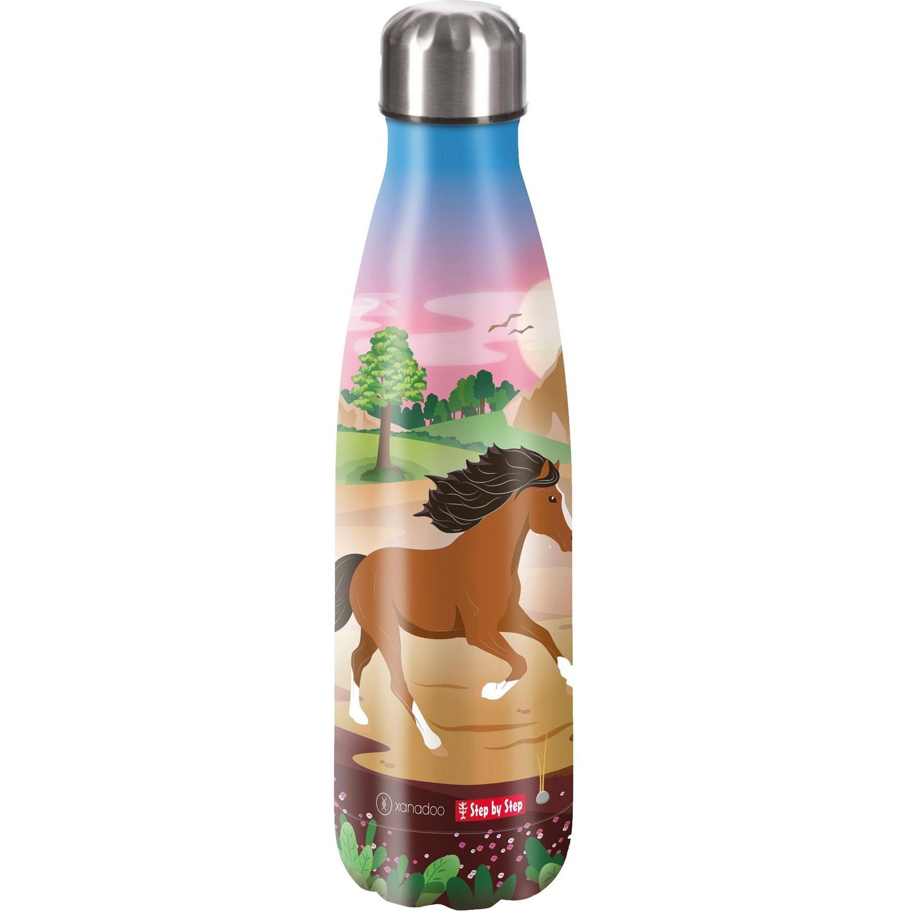 Step by Step, Trinkflasche + Thermosflasche, (0.50 l)
