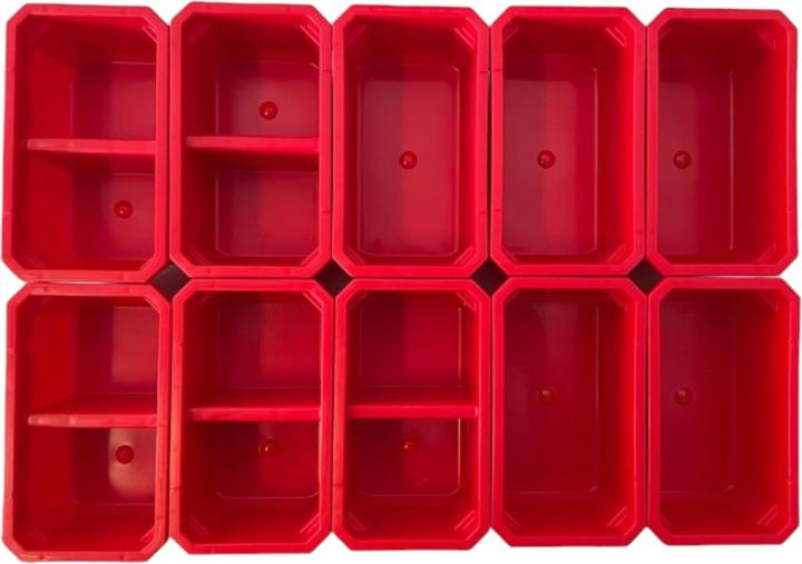 Immagine prodotto Qbrick Piastra da officina con 10 contenitori per QS PRO e ONE L, M