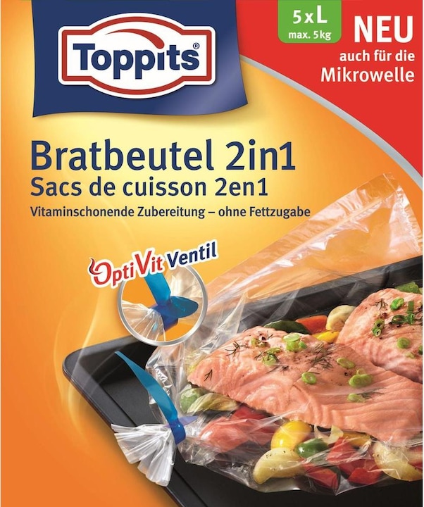 Frying bag 2in1 (5 x)