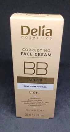 Produktbild Delia Cosmetics BB Face Cream with SPF 30 Light (Light)