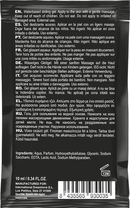 Actual product image Coquette Chic Desire Kissable Strawberry Lube Gel Water-Based 10 ml (10 ml)