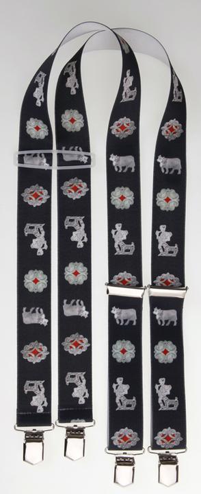 Actual product image Jenni Hemden Hosenträger Appenzeller (100, 115)