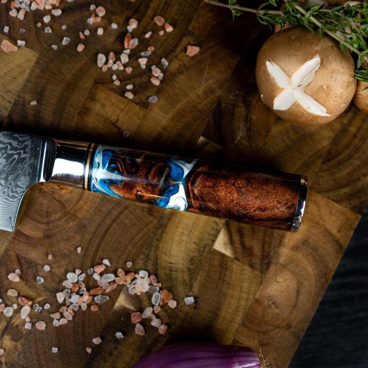 Actual product image Tsume Santokumesser (19 cm)