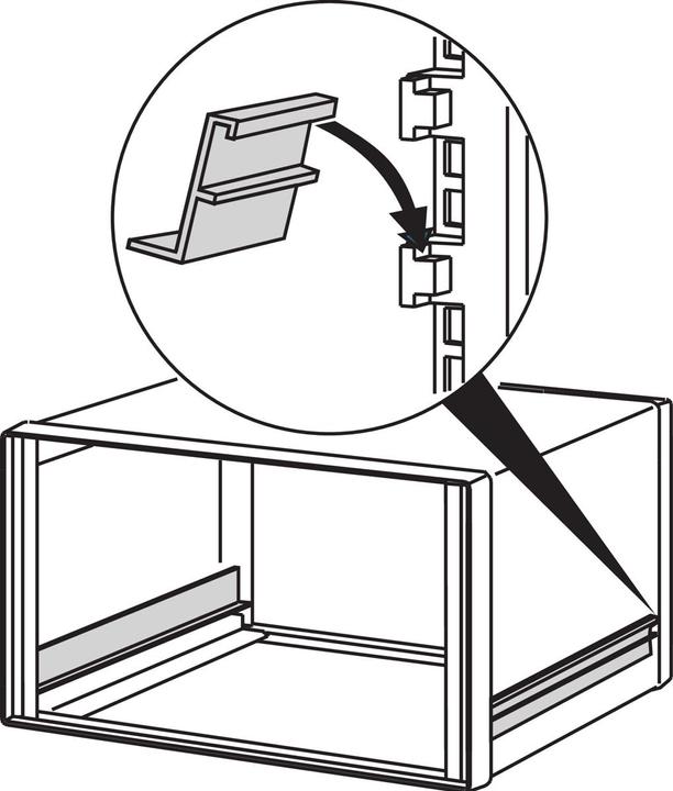 Image du produit Schroff Glissières - GUIDE 400T COMPTEC