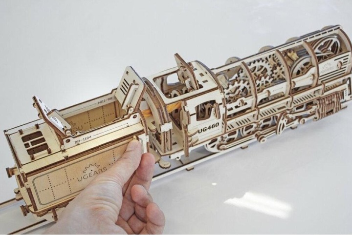 Immagine prodotto Ugears Locomotiva a vapore con tender