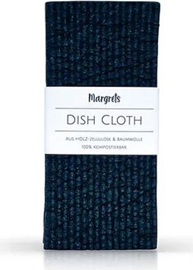 Actual product image Nordesign Set of 2 natural sponge cloth, black 17x8cm H1cm