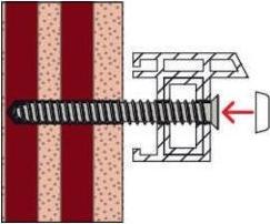 Produktbild Fischer Abdeckkappe FFS A W weiss (100 Stk.)
