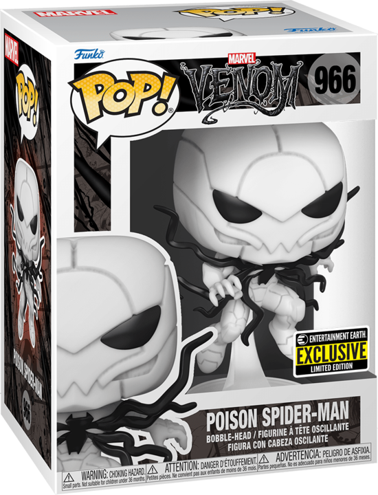 Actual product image Funko Pop! Venom : Poison Spider-Man (966) Excl. (EXM)