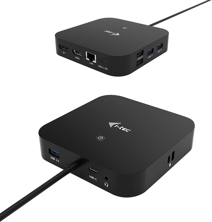 i-tec USB-C HDMI DP Docking Station (USB-C, 3 Ports)