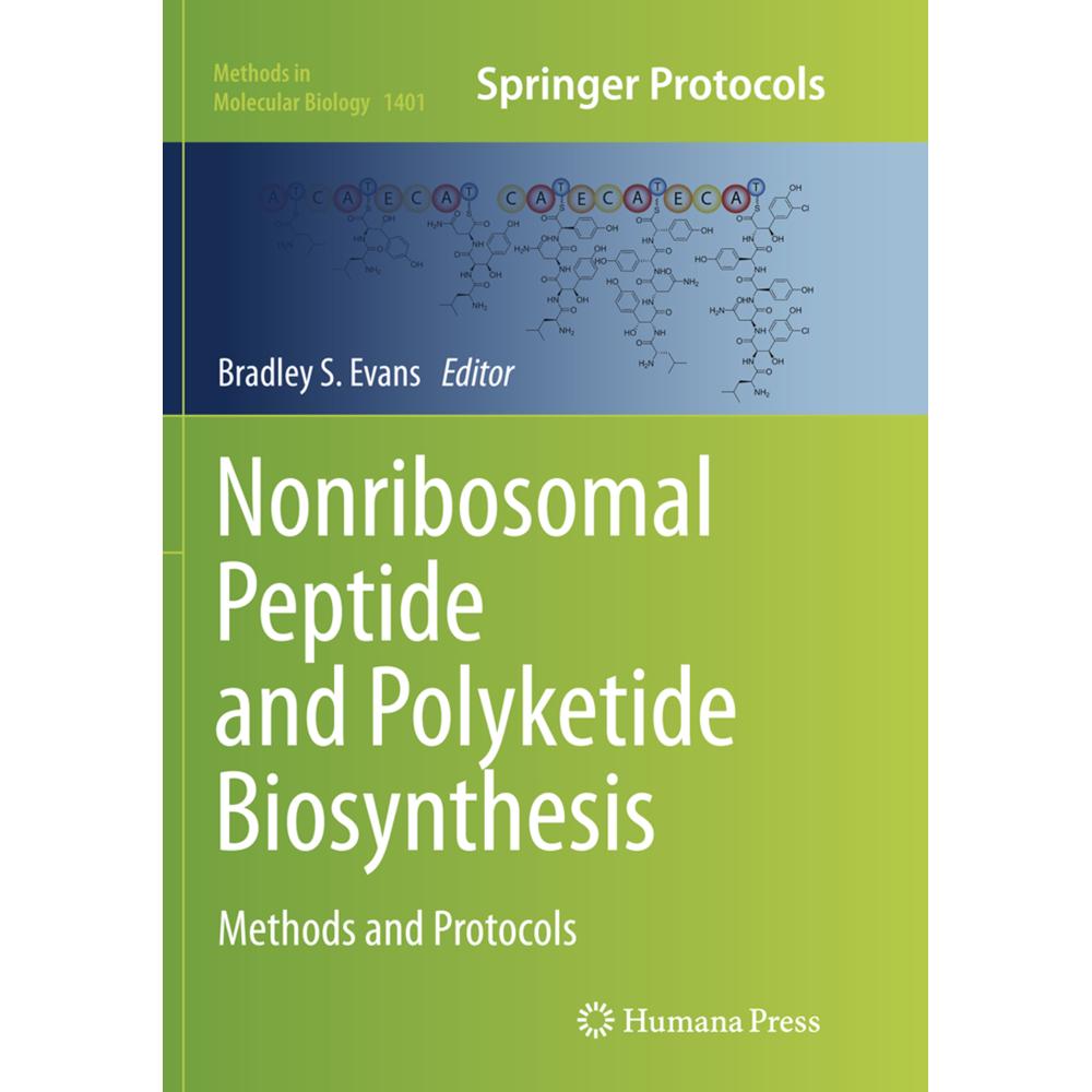 Nonribosomal Peptide and Polyketide Biosynthesis, Fachbücher von Bradley Evans