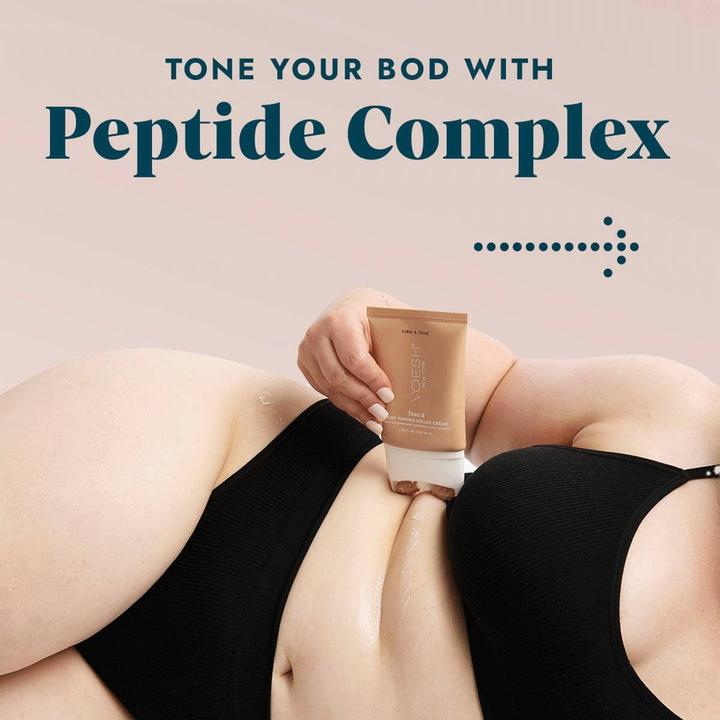 Actual product image Voesh Roller Creme Vegan Beauty Body Cream for Lymphatic Massage and Toning (Body cream, 100 ml)