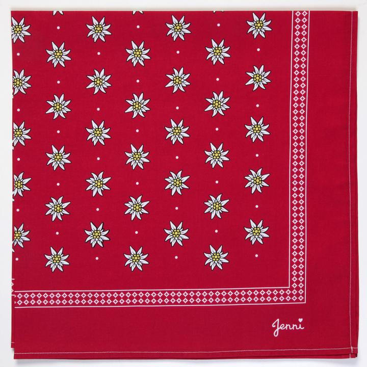 Jenni Hemden Edelweiss Tüechli 75x75cm