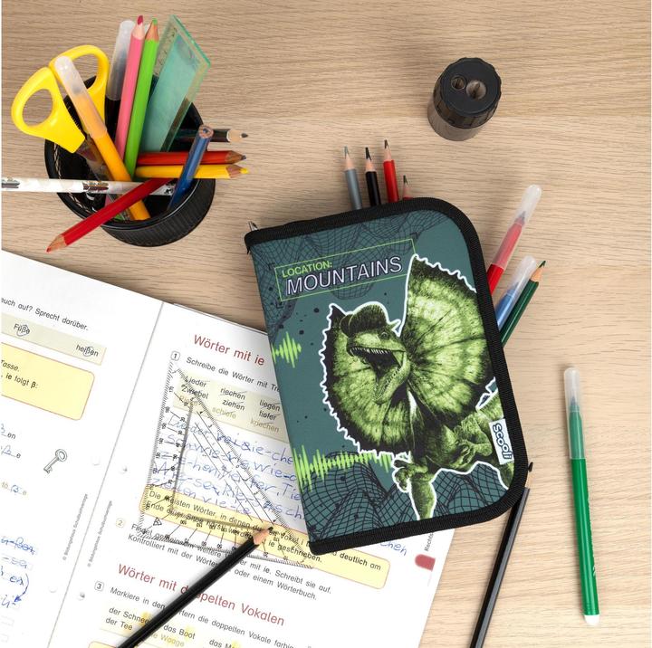Produktbild Scooli Etui gefüllt Jurassic World