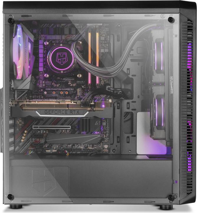Produktbild Nox ATX TOWER HUMMER TGM RAINBOW RGB - Tower (ATX, mATX, Mini-ITX)