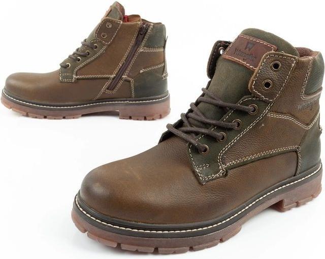 Actual product image Wrangler Allan Mid Herren-Chelsea-Boots aus Leder (46)