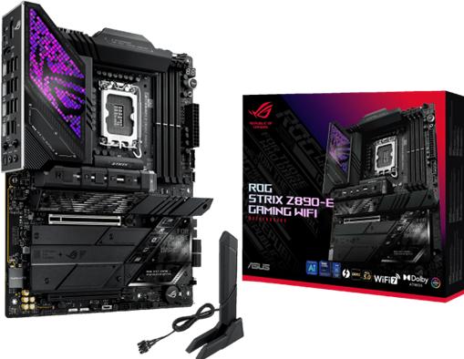 Productafbeelding ASUS ROG STRIX Z890-E GAMING WIFI (LGA 1851, Intel Z890, ATX)