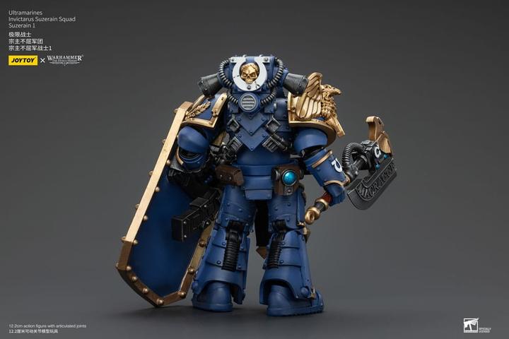 Actual product image Joy Toy Warhammer The Horus Heresy Ultramarines Invictarus Suzerain Squad Suzerain 1