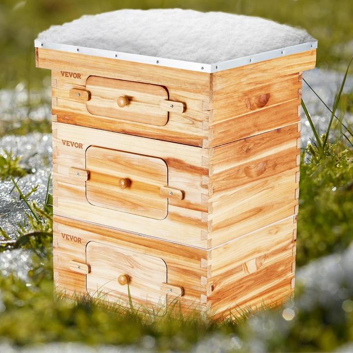 Actual product image Vevor Bee Hive Starter Kit