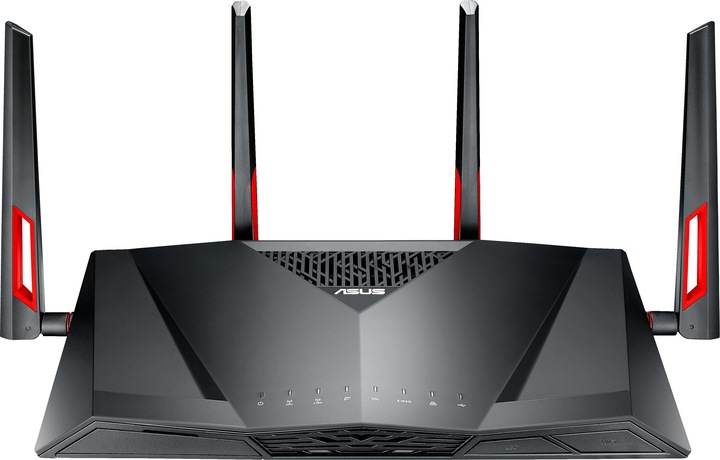 ASUS DSL-AC88U draadloze router Gigabit Ethernet Dual-band ( / ) Zwart