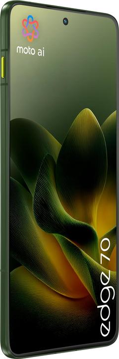 Produktbild Motorola Edge 70 (512 GB, Pantone Bronze Green, 6.67", SIM + eSIM, 5G)