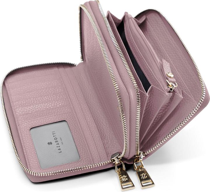 Produktbild Lazarotti Bologna Leather Geldbörse RFID Schutz Leder 20 cm